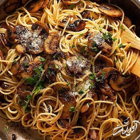 طرز تهیه اسپاگتی با سس قارچ انواع غذا با قارچ و گوشت چرخ کرده, پخت انواع غذا با قارچ, غذا با قارچ